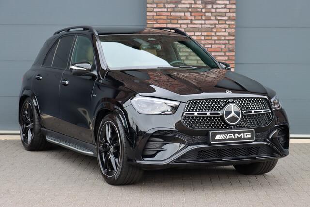 Mercedes-Benz GLE-KLASSE 400 e 4MATIC AMG Line Premium+ | Luchtvering | Distronic | Panoramadak | Trekhaak | Massage | Stoelventilatie | HUD | Surround Camera | Burmester | Vlakkenverwarming |