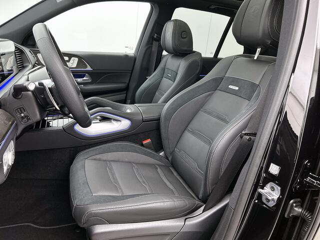 Mercedes-Benz GLE-KLASSE AMG 53 Hybrid 4MATIC+ Night Edition Premium Plus | Winterpakket | Remklauwen in rood | Sierelementen AMG carbon | Trekhaak | Verlichte treeplanken | MAGIC VISION CONTROL | 22 inch kruisspaaks AMG-velgen |