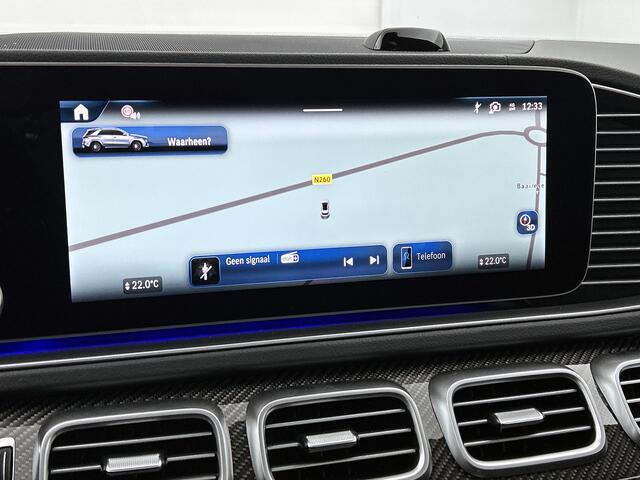 Mercedes-Benz GLE-KLASSE AMG 53 Hybrid 4MATIC+ Night Edition Premium Plus | Winterpakket | Remklauwen in rood | Sierelementen AMG carbon | Trekhaak | Verlichte treeplanken | MAGIC VISION CONTROL | 22 inch kruisspaaks AMG-velgen |