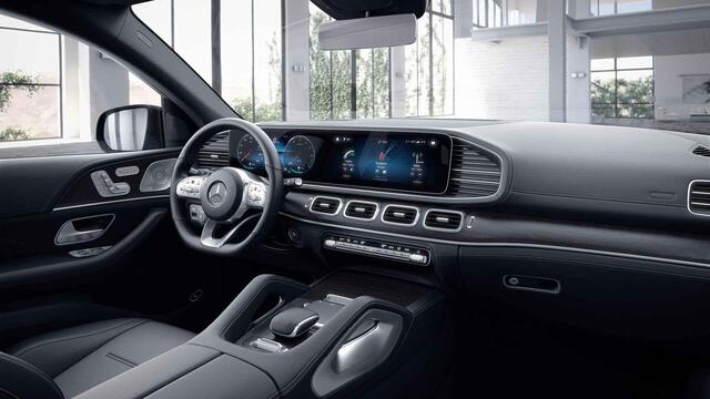 Mercedes-Benz GLE-KLASSE Coupé 350 de 4MATIC Premium Plus | AMG | Night | Burmester | Luchtvering | Memory | Panoramadak | Treeplanken |