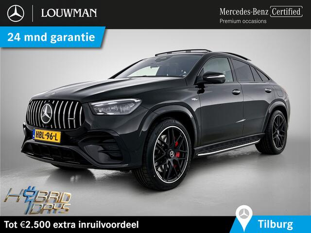 Mercedes-Benz GLE-KLASSE coupe AMG 53 Hybrid 4MATIC+ Premium Plus Gesmede AMG velgen 22 inch.| Panoramadak| Alarm klasse 3/5 | Trekhaak | zeer veelopties Inclusief 24 maanden Mercedes-Benz Certified garantie voor Europa.