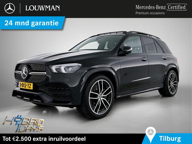Mercedes-Benz GLE-KLASSE 350 e 4MATIC AMG Premium Plus Panoramadak | 22 inch. Lichtmetalen velgen | navigatie | Night pakket 360 grade camera | Burmester surround | Inclusief 24 maanden Mercedes-Benz Certified garantie voor Europa.