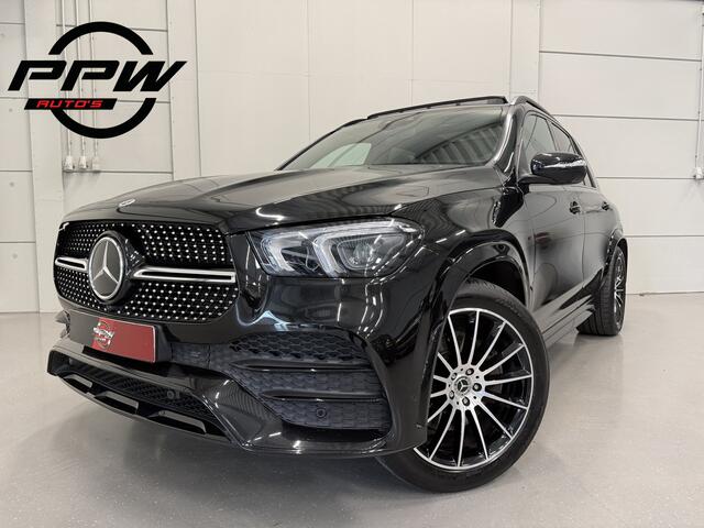 Mercedes-Benz GLE-KLASSE 350 e 4MATIC AMG PANO/LUCHTVERING/BURMESTER/TREKHAAK/NAPPA-LEER/360CAMERA/DRIVING-ASSIST/21"AMG-BREEDSET/OBSIDIANSCHWARZ METALLIC/VOLLEDIG MERCEDES DEALER HISTORIE,NET OH BEURT GEHAD