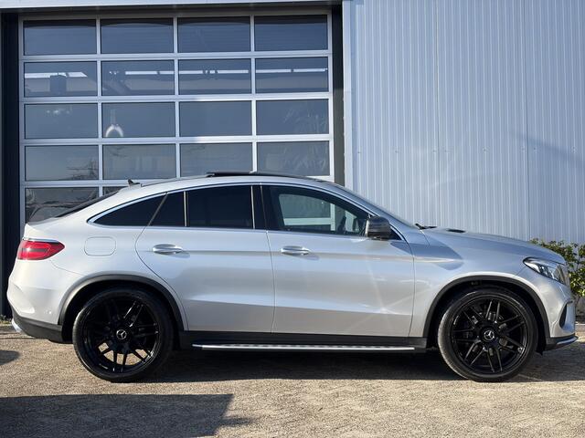 Mercedes-Benz GLE-KLASSE Coupé 350 d 4MATIC AMG Line 259pk | AIRMATIC-pakket | Bang & Olufsen Sound | Cruise control adaptief met stop&go | Dab | Elektrisch glazen panorama-dak | Lichtmetalen velgen 22" | Rondomzicht camera | Trekhaak elektrisch bedienbaar | Dealer onderhouden!