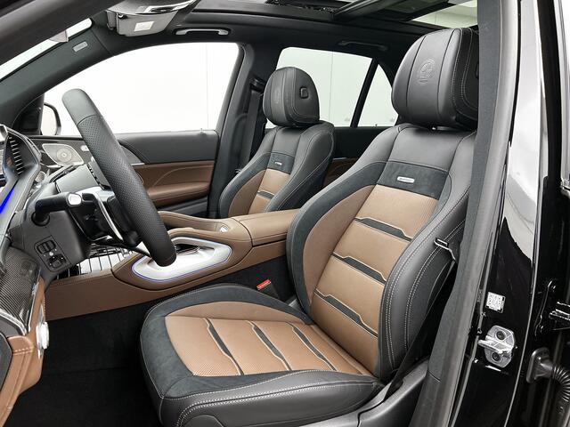 Mercedes-Benz GLE-KLASSE AMG 53 Hybrid 4MATIC+ Night Edition Premium Plus | Winterpakket | Remklauwen in rood | Sierelementen AMG carbon | Trekhaak | Verlichte treeplanken | MAGIC VISION CONTROL | Dashcam | 22 inch kruisspaaks lichtmetalen AMG-velgen |