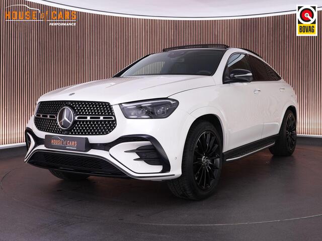 Mercedes-Benz GLE-KLASSE Coupé 400 e 4MATIC AMG Line |panoramadak|Burmester|head-up|360 camera|luchtvering|stoelverkoeling & verwarming|Apple Carplay|elk. trekhaak|21" lmv|