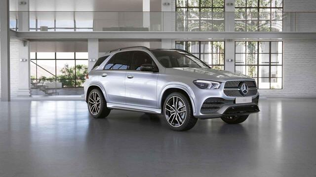 Mercedes-Benz GLE-KLASSE 350 e 4MATIC | AMG line | Night | Panoramadak | Trekhaak | Burmester | Rijassistentiepakket | Airmatic | 360 camera | Memory |