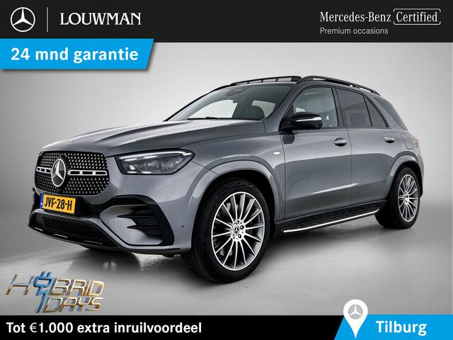 Mercedes-Benz GLE-KLASSE 400 e 4MATIC AMG Line Premium | AMG Line | Night Pakket | Airmatic | Panoramadak | Trekhaak | Memory Voorstoelen | Inclusief 24 maanden MB Certified garantie voor Europa.