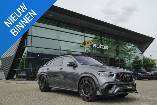 Mercedes-Benz GLE-KLASSE Coupé GLE450d AMG 390pk Brabus Rocket 900 Panoramadak *BTW* Trekhaak Night pakket Widescreen Luchtvering 1e eigenaar! 24" LMV
