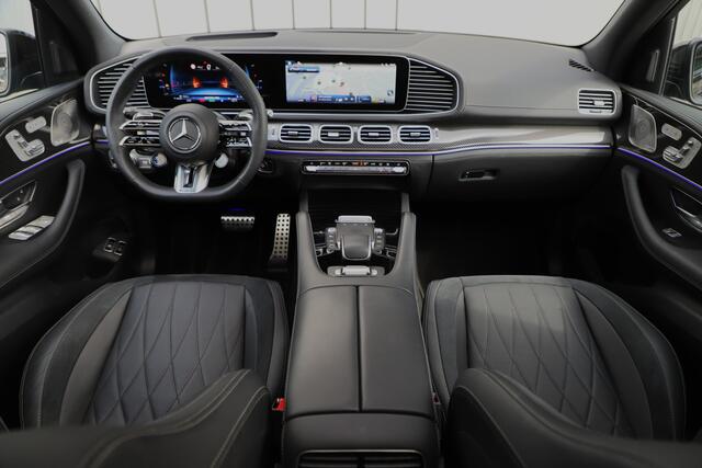 Mercedes-Benz GLE-KLASSE AMG 53 Hybrid 4MATIC+ | 544PK | Luchtvering | Head-up | Massage | Leder exclusief | Keyless | Sfeerverlichting | Multibeam | 2025.