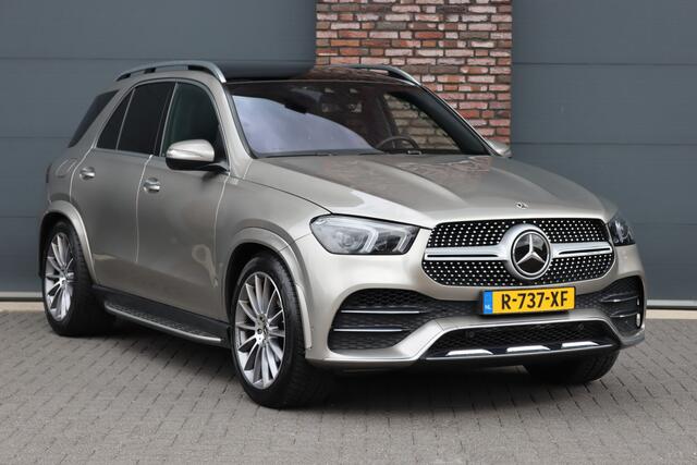 Mercedes-Benz GLE-KLASSE 400 d 4MATIC AMG Line | Luchtvering | Distronic+ | Panoramadak | Burmester | Trekhaak | Standkachel | Surround Camera | Verwarmd Stuurwiel | Keyless Go |