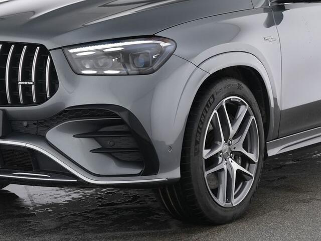 Mercedes-Benz GLE-KLASSE Mercedes-AMG 53 Hybrid 4MATIC+ Trekhaak | Distronic | Panorama Schuif-Kanteldak | Airmatic | Parkeerpakket met 360°-camera. Inclusief 24 maanden MB Certified garantie voor Europa.