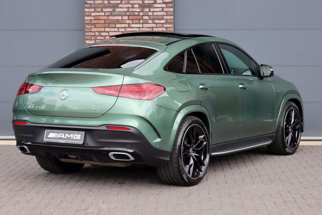 Mercedes-Benz GLE-KLASSE Coupé 400 e 4MATIC AMG Line | Manufaktur | Luchtvering | Distronic | Stoelventilatie | Verwarmd Stuurwie | Massage | Burmester | HUD | Trekhaak | Multibeam LED |