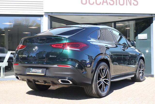 Mercedes-Benz GLE-KLASSE Coupé 350 e 4MATIC AMG Premium Plus | PANO | Burmester | Stoelventilatie | Trekhaak | Smaragdgrün Groen |