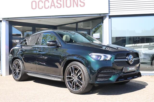 Mercedes-Benz GLE-KLASSE Coupé 350 e 4MATIC AMG Premium Plus | PANO | Burmester | Stoelventilatie | Trekhaak | Smaragdgrün Groen |