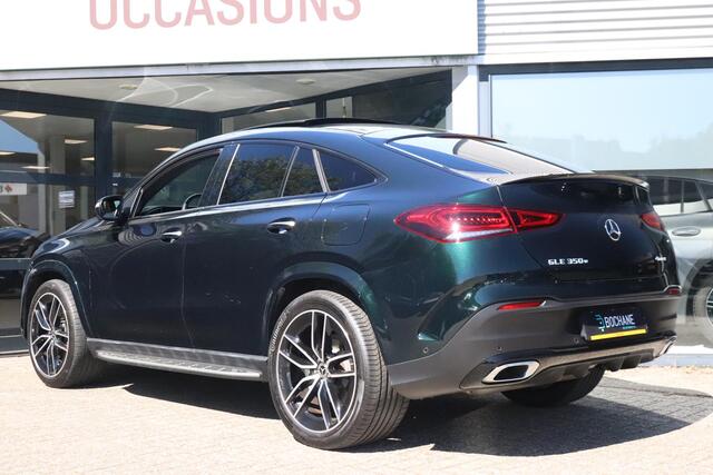 Mercedes-Benz GLE-KLASSE Coupé 350 e 4MATIC AMG Premium Plus | PANO | Burmester | Stoelventilatie | Trekhaak | Smaragdgrün Groen |