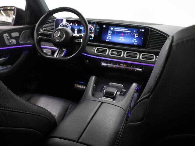 Mercedes-Benz GLE-KLASSE Coupé 350 de 4MATIC AMG Line Premium Plus | Luchtvering | Night | Panoramadak | Trekhaak | Burmester | Headup | Treeplanken | Zwart leer |