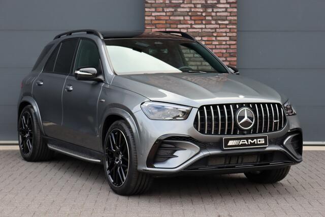 Mercedes-Benz GLE-KLASSE AMG 53 Hybrid 4MATIC+ Premium | Luchtvering | Stoelventilatie | Trekhaak | Burmester | Vlakkenverwarming | Keyless Go | Surround Camera | Nappa Leder | HUD |