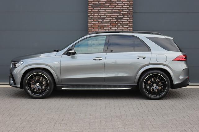 Mercedes-Benz GLE-KLASSE AMG 53 Hybrid 4MATIC+ Premium | Luchtvering | Stoelventilatie | Trekhaak | Burmester | Vlakkenverwarming | Keyless Go | Surround Camera | Nappa Leder | HUD |