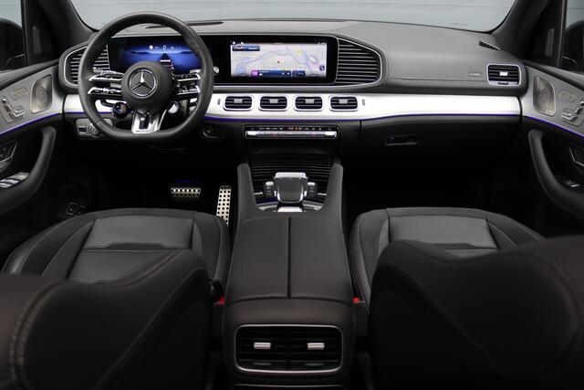 Mercedes-Benz GLE-KLASSE AMG 53 Hybrid 4MATIC+ Premium+ | Luchtvering | Stoelventilatie | Massage | Trekhaak | Burmester | Vlakkenverwarming | Soft-Close | Surround Camera | Nappa Leder | HUD |