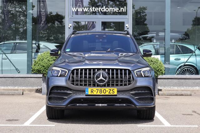 Mercedes-Benz GLE-KLASSE 580 4MATIC Premium Plus V8 I Luchtvering AIRMATIC I Panoramadak I 360 camera I Stoelverwarming- ventilatie I Memory pakket I Lederen bekleding I I Carbon sierdelen I 22' velgen I Keyless Go l DISTRONIC l