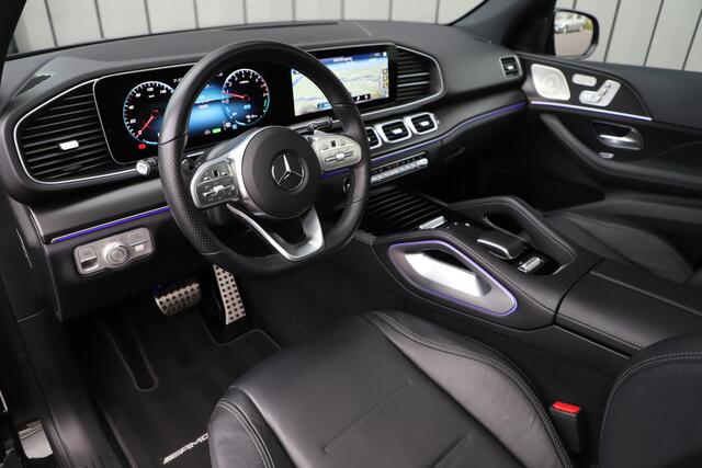 Mercedes-Benz GLE-KLASSE 350e AMG 4-Matic | 333PK | Luchtvering | Burmester | Keyless-go | Memory | Sfeerverlichting | Multibeam | Pano | NL-Auto | 2023.