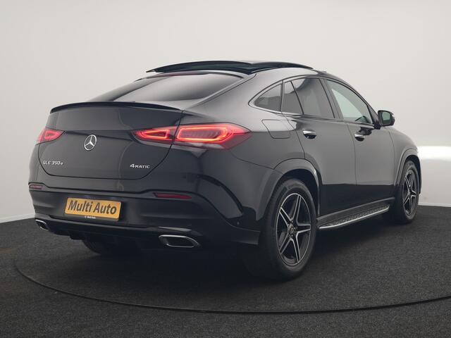 Mercedes-Benz GLE-KLASSE Coupé 350 e 4MATIC AMG Line PHEV 333pk Dealer O.H. | Luchtvering | Panodak | Adaptive Cruise | Head Up | 360 Camera | Burmester Audio | Lederen Sportstoelen Verwarmd | Multibeam LED | Sfeerverlichting | Widescreen Navi | Keyless | Blis | Plug In Hybrid |