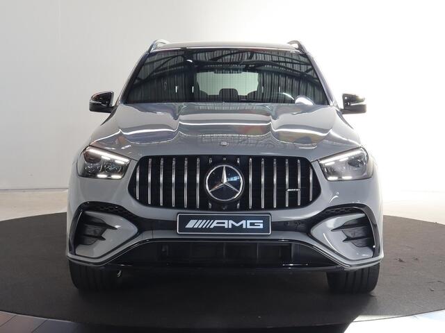 Mercedes-Benz GLE-KLASSE AMG 53 Hybrid 4MATIC+ | Alpin grau | Head up display | Panoramadak | Trekhaak | Multibeam | Winter pakket | Stoelkoeling |