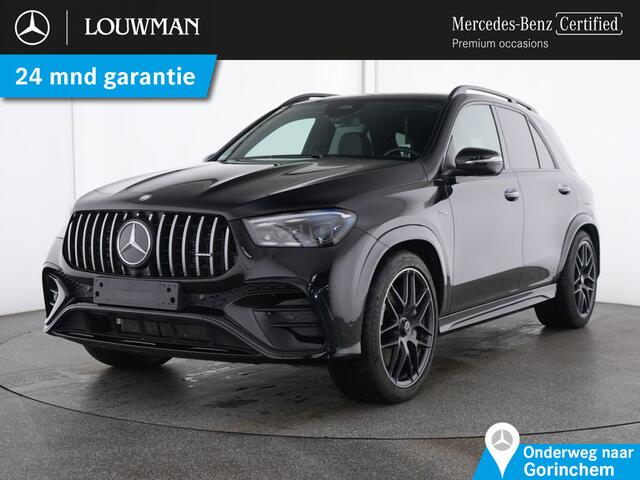 Mercedes-Benz GLE-KLASSE Mercedes-AMG 53 Hybrid 4MATIC+ AMG | Night Pakket | Head-up-Display | Trekhaak | Distronic | 22 Inch AMG Velgen | 360° camera | MultiBeam Koplampen. Inclusief 24 maanden Mercedes-Benz Certified garantie voor Europa.