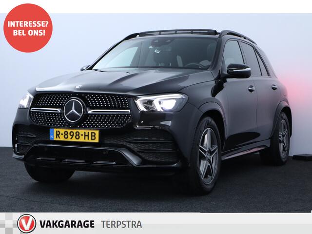 Mercedes-Benz GLE-KLASSE 350 e 4MATIC Premium Plus AMG/ Night Pakket/ Elek. Trekhaak/ 20'' LMV/ Keyless/ Wide-Screen/ Panorama-Dak/ Adaptive Cruise/ Zwarte-Hemel/ 360° Camera/ Luchtvering/ Stoelverw./ Burmester.