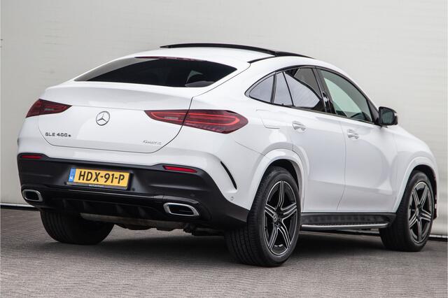 Mercedes-Benz GLE-KLASSE Coupé 400 e 4MATIC AMG Premium Pano, Luchtvering, Head-up, Nightpakket, Burmester 2024