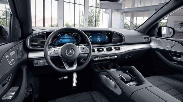 Mercedes-Benz GLE-KLASSE 350 e 4MATIC Premium | AMG | Night | Burmester | Luchtvering | Stoelverwarming | Sfeerverlichting |