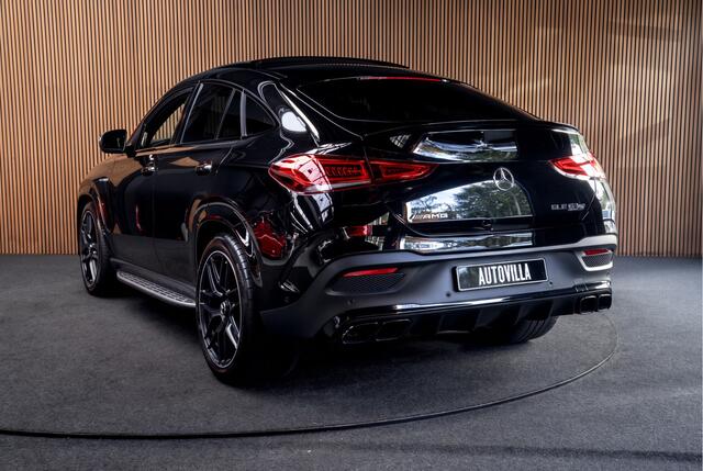 Mercedes-Benz GLE-KLASSE Coupé AMG 63 S 4MATIC+ HUD 360 Burmester Panodak Carbon Softclose LM velgen Massage Distronic Plus Stoelventilatie Stoelverwarming Leer/ Alcantara PTS Climate LM velgen Elektr. bedienb. achterklep 612pk! BTW auto!