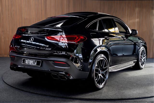 Mercedes-Benz GLE-KLASSE Coupé AMG 63 S 4MATIC+ HUD 360 Burmester Panodak Carbon Softclose LM velgen Massage Distronic Plus Stoelventilatie Stoelverwarming Leer/ Alcantara PTS Climate LM velgen Elektr. bedienb. achterklep 612pk! BTW auto!