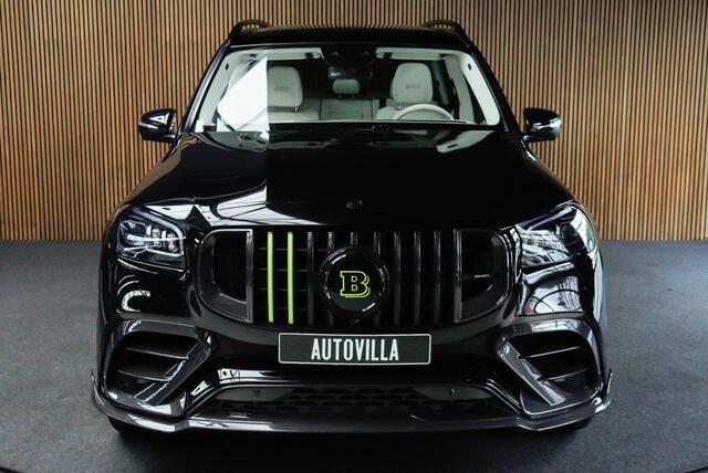 Mercedes-Benz GLS-KLASSE BRABUS 800 4MATIC HUD Massage Full-Carbon Panodak Leer Distronic Standkachel Keyless 360 Camera Burmester Sterrenhemel Airmatic DC Elektr. achterklep Elektr. verstelbare stoelen voor & achter met memory Soft close Elektr. bedienbare trekhaak Elektr. verst
