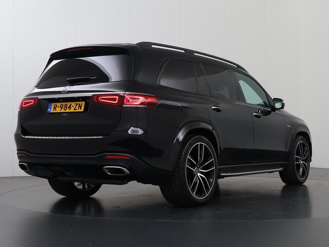 Mercedes-Benz GLS-KLASSE 450 4MATIC Premium Plus | 7-persoons | AMG | Night | Luchtvering | Trekhaak | Treeplanken | 23" lichtmetalen velgen | Keyless |