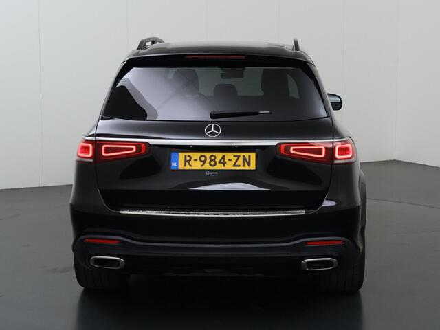 Mercedes-Benz GLS-KLASSE 450 4MATIC Premium Plus | 7-persoons | AMG | Night | Luchtvering | Trekhaak | Treeplanken | 23" lichtmetalen velgen | Keyless |