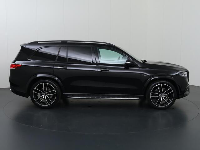 Mercedes-Benz GLS-KLASSE 450 4MATIC Premium Plus | 7-persoons | AMG | Night | Luchtvering | Trekhaak | Treeplanken | 23" lichtmetalen velgen | Keyless |