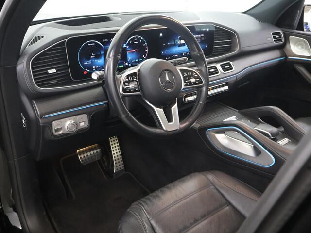 Mercedes-Benz GLS-KLASSE 450 4MATIC Premium Plus | 7-persoons | AMG | Night | Luchtvering | Trekhaak | Treeplanken | 23" lichtmetalen velgen | Keyless |