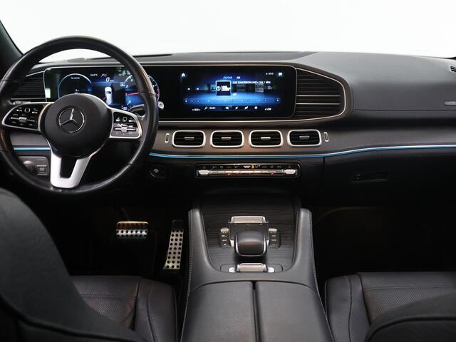 Mercedes-Benz GLS-KLASSE 450 4MATIC Premium Plus | 7-persoons | AMG | Night | Luchtvering | Trekhaak | Treeplanken | 23" lichtmetalen velgen | Keyless |