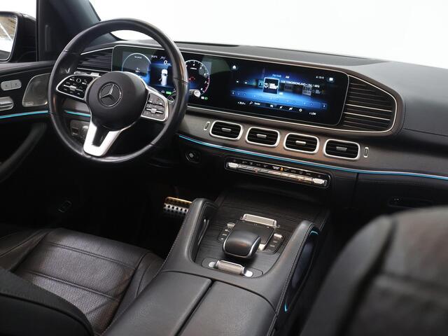 Mercedes-Benz GLS-KLASSE 450 4MATIC Premium Plus | 7-persoons | AMG | Night | Luchtvering | Trekhaak | Treeplanken | 23" lichtmetalen velgen | Keyless |