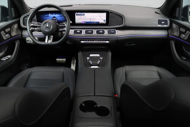 Mercedes-Benz GLS-KLASSE 450 d 4MATIC AMG Line | 7Pers. | Luchtvering | Distronic | Standkachel | Massage | MBUX Tablet | Trekhaak | Comfortpakket Achter+ | Burmester | Vlakkenverwarming |