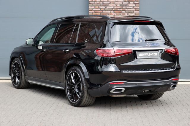 Mercedes-Benz GLS-KLASSE 450 d 4MATIC AMG Line | 7Pers. | Luchtvering | Distronic | Standkachel | Massage | MBUX Tablet | Trekhaak | Comfortpakket Achter+ | Burmester | Vlakkenverwarming |