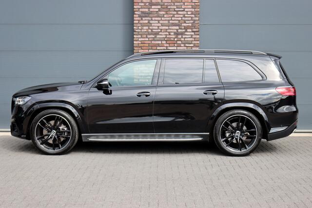 Mercedes-Benz GLS-KLASSE 450 d 4MATIC AMG Line | 7Pers. | Luchtvering | Distronic | Standkachel | Massage | MBUX Tablet | Trekhaak | Comfortpakket Achter+ | Burmester | Vlakkenverwarming |