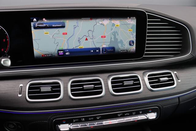 Mercedes-Benz GLS-KLASSE 450 d 4MATIC AMG Line | 7Pers. | Luchtvering | Distronic | Standkachel | Massage | MBUX Tablet | Trekhaak | Comfortpakket Achter+ | Burmester | Vlakkenverwarming |