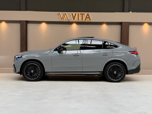 Mercedes-Benz Glc Coupé 300e 4MATIC Business Line Full option|Nardo Grey|Pano|Luchtvering|Burmester|Memory|PPF Full Front|