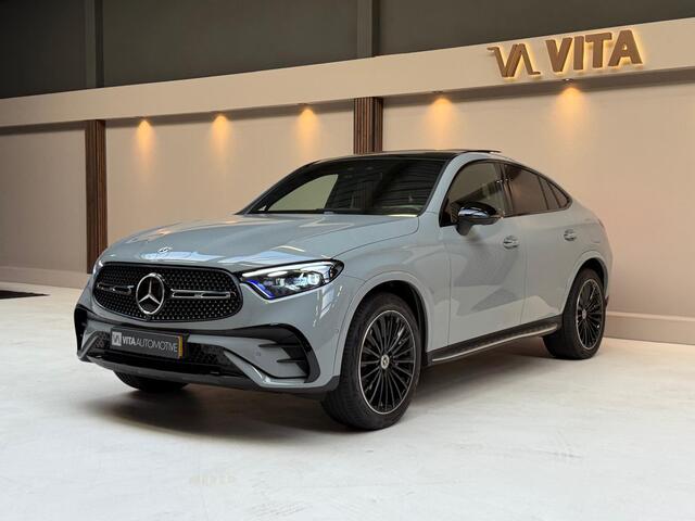 Mercedes-Benz Glc Coupé 300e 4MATIC Business Line Full option|Nardo Grey|Pano|Luchtvering|Burmester|Memory|PPF Full Front|