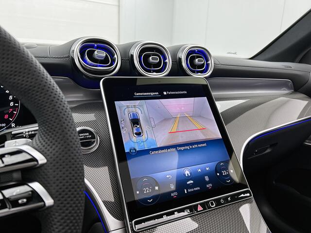 Mercedes-Benz Glc Coupé 300e 4MATIC Sport Edition | Premium Plus | Winterpakket | Nightpakket | Trekhaak | AMG spoiler | 20 inch AMG velgen | Panoramaschuifdak | Head-up display | 360° camera | Burmester® 3D sound systeem | Augmented Reality navigatie |