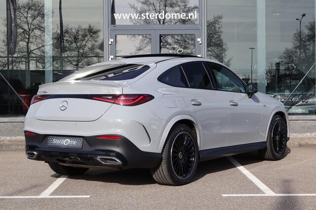 Mercedes-Benz Glc Coupé 400e 4MATIC AMG Line I Luchtvering I Meesturende achteras I Panorama dak I NAPPA Leer I 360 camera I Trekhaak I HUD I Burmester I I Zeer compleet I DIGITAL LIGHT I Stoelverwarming/ventilatie I Carbon I