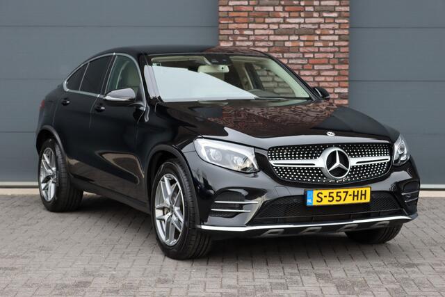 Mercedes-Benz Glc Coupé 300 4MATIC AMG Line | Dodehoekassistent | Camera | Multibeam LED | Stoelverwarming | Spoorpakket | Leder | Zonnerollo's | Navigatie | Cruise Control |